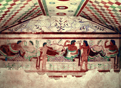 Tomb of Leopards, 480-470 BC, Etruscan Art Tomb of Leopards, 480-470 BC, Etruscan Art