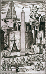 Transportation of the Obelisk by Fontana, 1590 Transportation of the Obelisk by Fontana, 1590