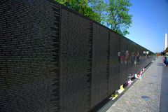 Vietnam Veterans Memorial.
Washington, D.C., U.S. Maya Lin. 1982 C.E. Granite.
The strength of the granite contrasts with softness of the grass and brings a balance to both nature and architecture. Vietnam Veterans Memorial.
Washington, D.C., U.S. Maya Lin. 1982 C.E. Granite.
The strength of the granite contrasts with softness of the grass and brings a balance to both nature and architecture.