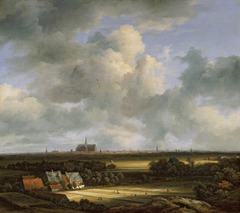 View of Haarlem from the Dunes at Overveen by Jacob van Ruisdael, 1670 View of Haarlem from the Dunes at Overveen by Jacob van Ruisdael, 1670