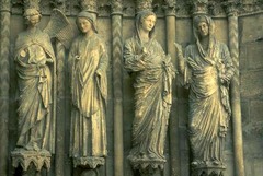 Visitation,Reims Cathedral,1230,Gothic Art Visitation,Reims Cathedral,1230,Gothic Art