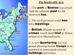 Why were the Intolerable Acts were passed? Why were the Intolerable Acts were passed?