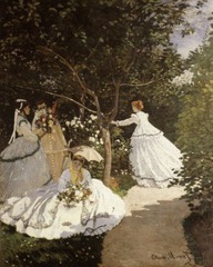 Women in the Garden by Claude Monet, 1867 Women in the Garden by Claude Monet, 1867